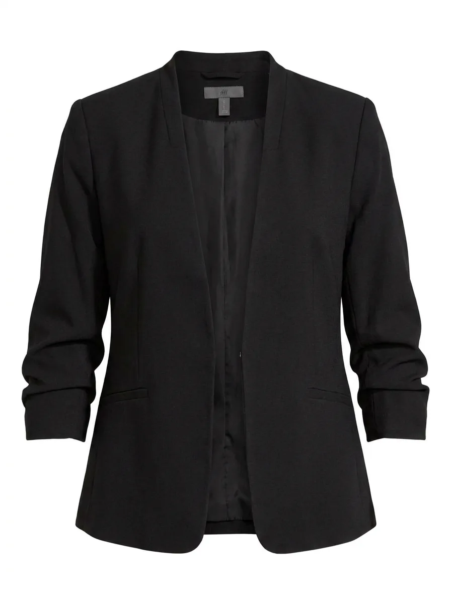 Veste noire sergé